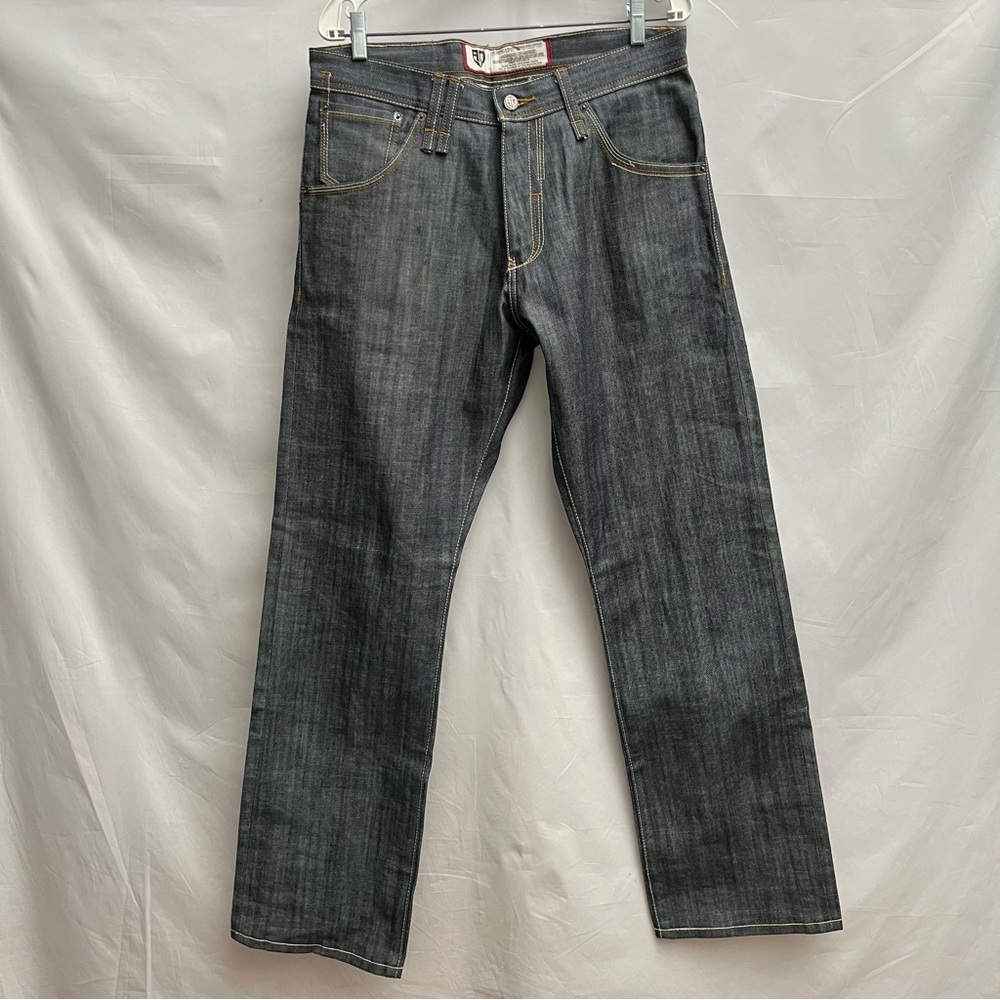Artful Dodger size 34 - Raw Denim heavy indigo - baggy Y2K skateboard streetwear